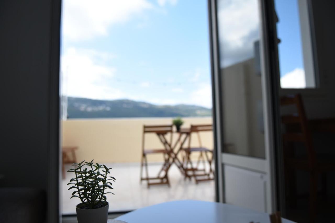 Plateia Sea View Loft Apartman Számosz Kültér fotó